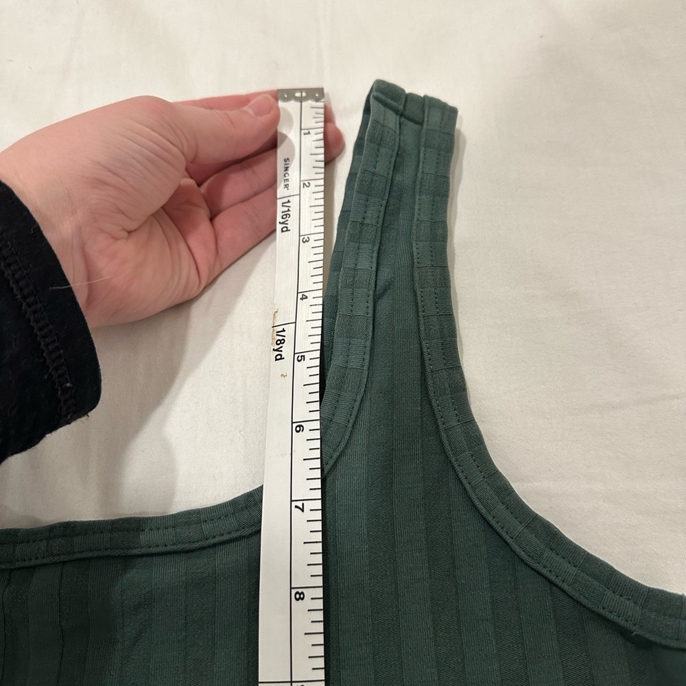 Aerie Offline Ribbed Tank - Women’s M - Teal - Picture 7 of 8